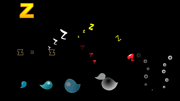 AN特效，睡觉合集